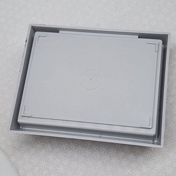 Vintage Anson Gold-Tone "HI" Cufflinks & Tie Clip Set In Original Box - Picture 6 of 6